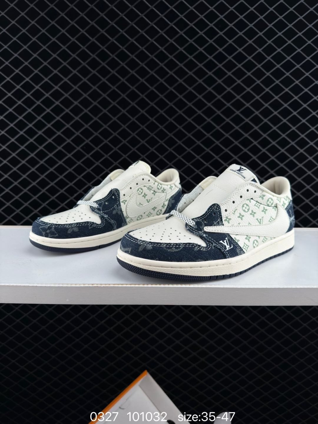 Travis Scott x Fragment Design x Jordan Air Jordan 1 Low OG SP MLB